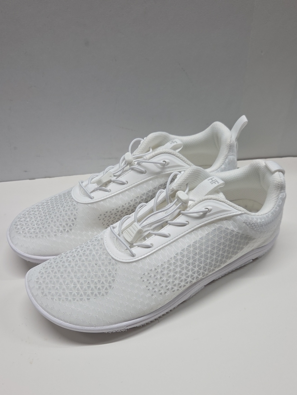 HF women's White Athletic Mesh Sneakers - Training Shoes Size 13 To 13.5